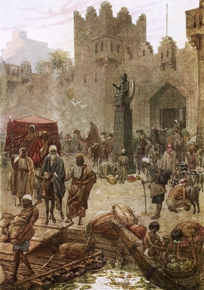 Abram quittant Ur des Chaldéens - William Brassey Hole