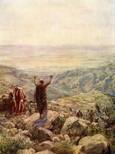 Balaam bénissant le camp d