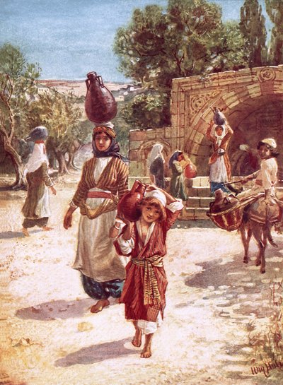 Christ en jeune garçon - William Brassey Hole
