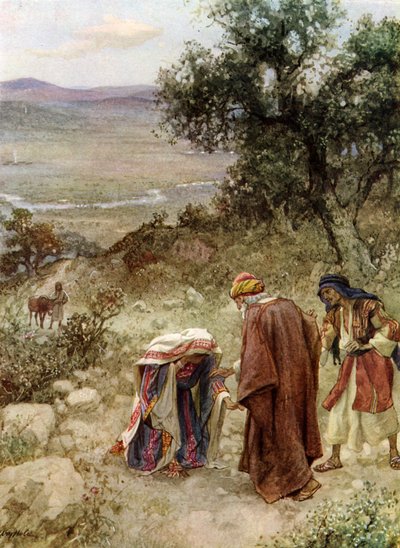 Élisée et la femme sunamite - Bible - William Brassey Hole