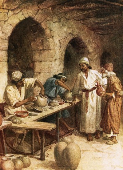 Jérémie et le potier - William Brassey Hole