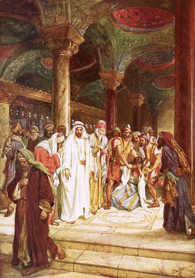 Jésus et la femme prise en flagrant délit d