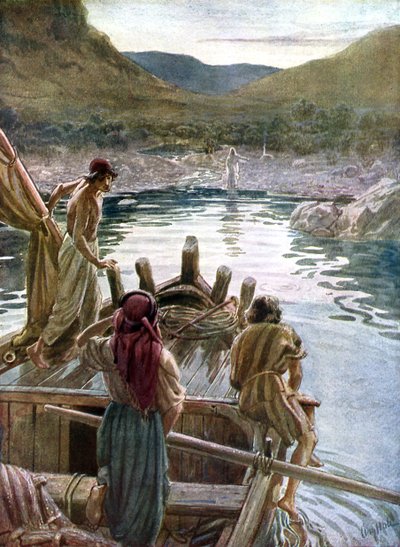 Jésus apparaît aux disciples au bord de la mer de Galilée - William Brassey Hole