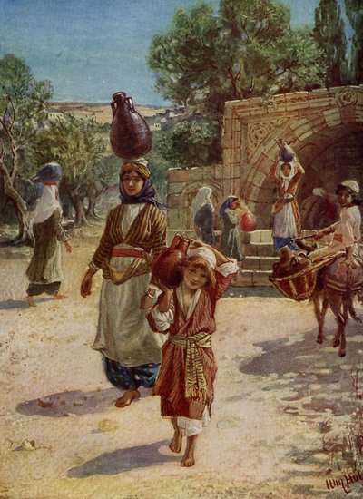 Jésus en jeune garçon - Bible - William Brassey Hole