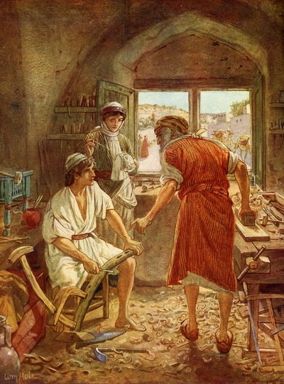 Jésus en jeune homme - Bible - William Brassey Hole
