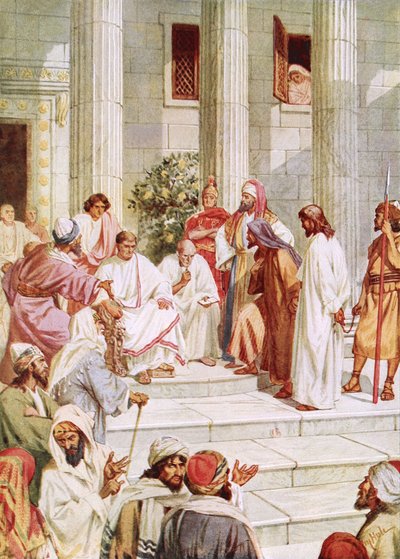 Jésus présenté devant Pilate - William Brassey Hole