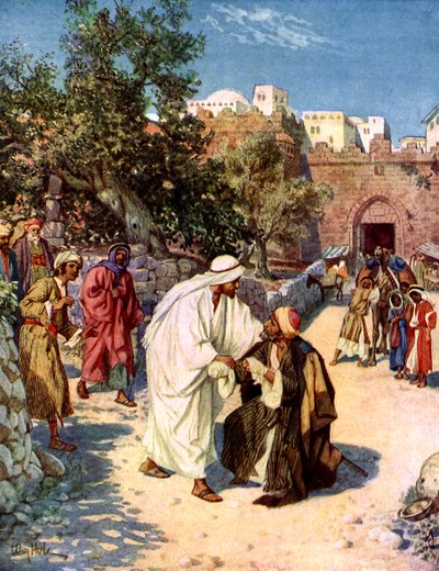 Jésus purifie un lépreux - William Brassey Hole