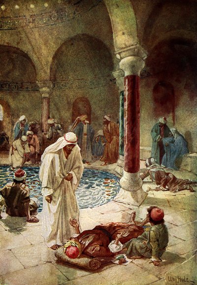 Jésus guérit un homme malade - William Brassey Hole