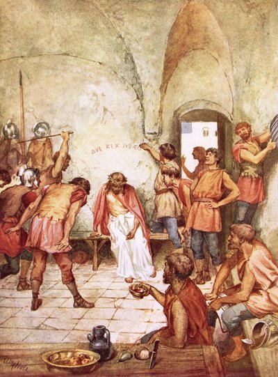 Jésus moqué par les soldats romains - William Brassey Hole