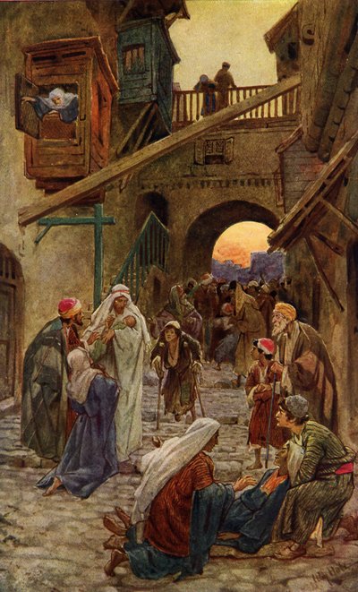 Jésus accomplit des miracles à Capharnaüm - William Brassey Hole