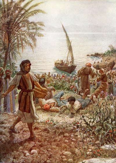 Jésus prêche la parabole du semeur - William Brassey Hole