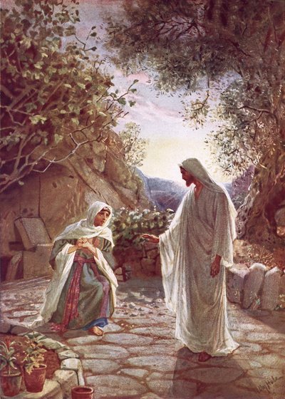 Jésus se révélant à Marie Madeleine - William Brassey Hole