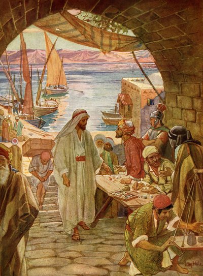 Matthieu (Lévi) est appelé à devenir disciple - William Brassey Hole