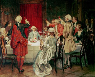 Prince Charles Edward Stuart à Édimbourg, 1745 - William Brassey Hole