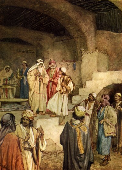 Samuel oint David - Bible - William Brassey Hole