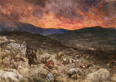 La mort de Saül à Guilboa - William Brassey Hole