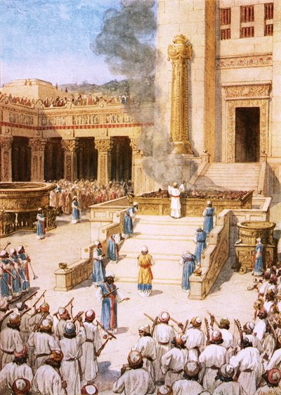 La dédicace du temple - William Brassey Hole