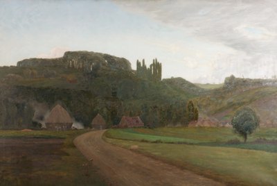 Près du village de Crécy, France - William Bright Morris