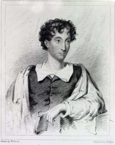 Révérend Charles Robert Maturin, gravé par Henry Meyer, 1819 - William Brocas