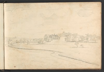Château de Powderham - William Brockedon