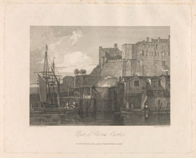 Partie du château de Chester - William Byrne