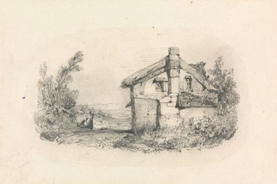 Cottage dans un paysage - William Callow