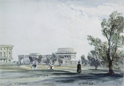 Entrée de Hyde Park à Hyde Park Corner - William Callow