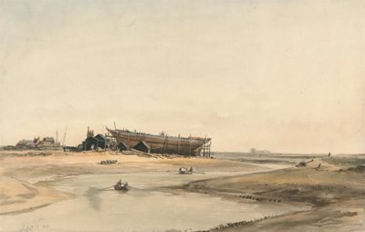 Construction de navire - William Callow