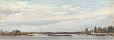 Vue de Paris depuis Charenton - William Callow