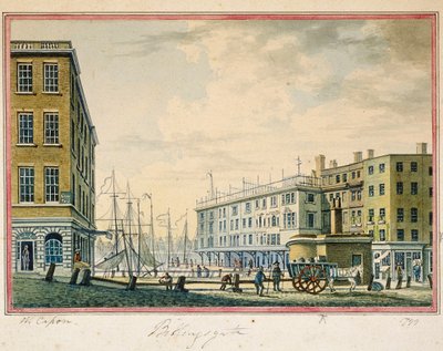 Marché de Billingsgate, Londres, 1799 - William Capon