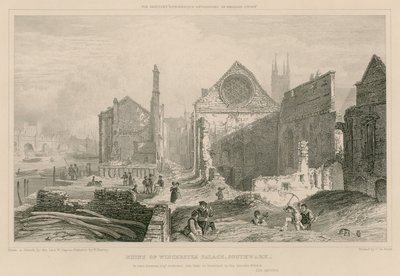 Ruines de Winchester Place, Southwark, Londres - William Capon