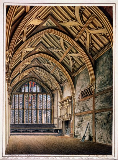 Trinity Hall, Londres, 1808 - William Capon