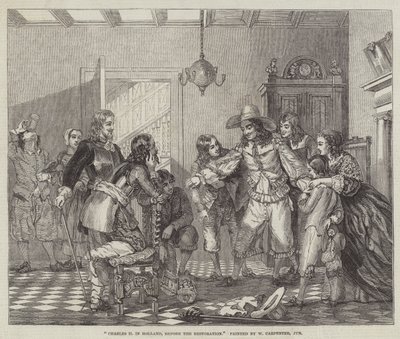 Charles II en Hollande, avant la restauration - William Carpenter