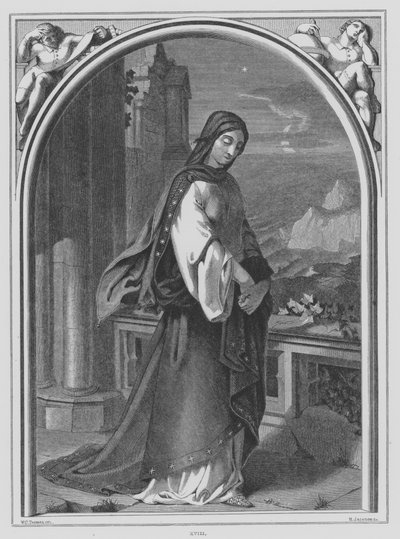 John Milton, Il Penseroso - William Cave Thomas