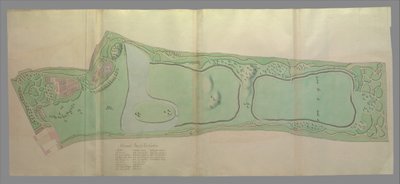Plan Général des Jardins de Kew, 1763 - William Chambers