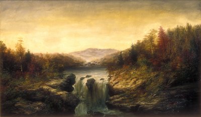 Paysage avec cascade, vers 1860-1870 - William Charles Anthony Frerichs