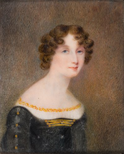Portrait de Georgina Elizabeth Moncreiff, épouse du 2e comte de Bradford - William Charles Ross