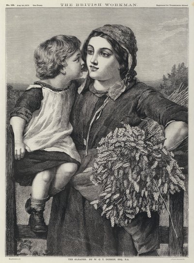 La glaneuse - William Charles Thomas (after) Dobson