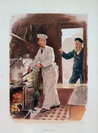 Cuisinier de bord - William Christian Symons