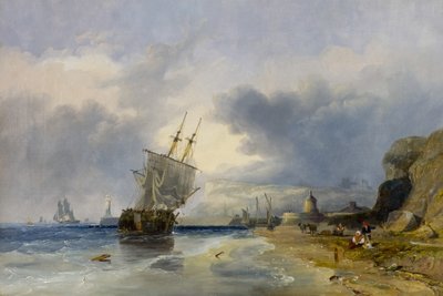 Whitby depuis le nord - Clarkson Frederick Stanfield