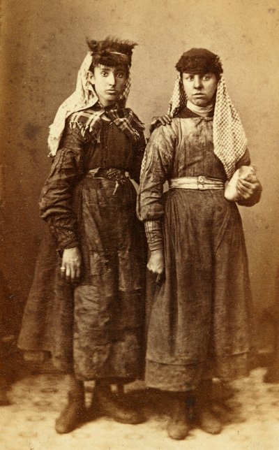 Portrait de Deux Travailleurs aux Ateliers de Fer de Tredegar, Pays de Galles - William Clayton