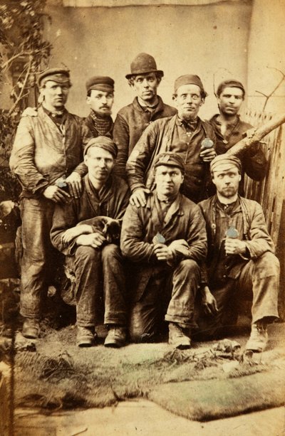 Travailleurs des Ateliers de Fer de Tredegar, Pays de Galles - William Clayton