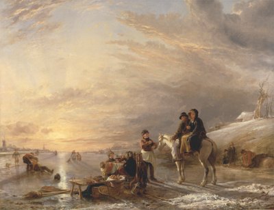 Scène de gel - William Collins