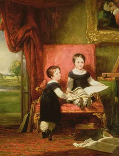 Lord Charles et Lord Thomas Pelham Clinton - William Collins