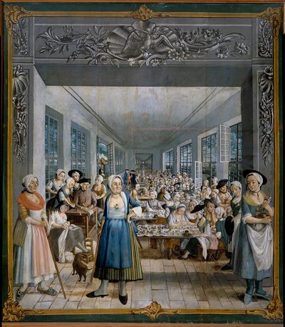 Manufacture de tissu indien des frères Wetter: Atelier des ouvrières - William Crawford