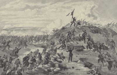 Capture de la redoute de Malakoff par les Français, siège de Sébastopol, 8 septembre 1855 - William Crimea Simpson