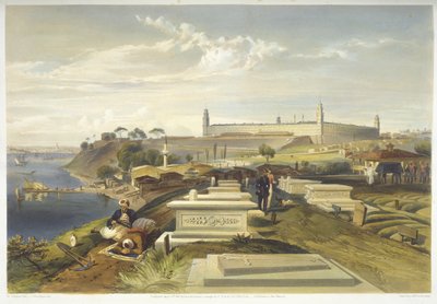 Hôpital et cimetière, Scutari, planche de 