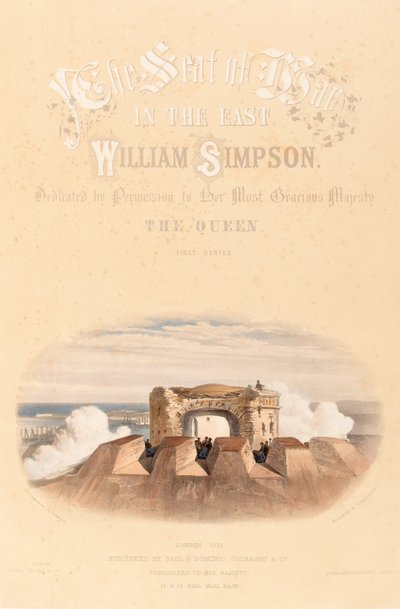 Malakoff ou tour ronde, c.1855 - William Crimea Simpson