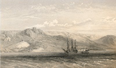 Palais du prince Woronzoff, près de Yalta sur la côte sud de la Crimée - William Crimea Simpson