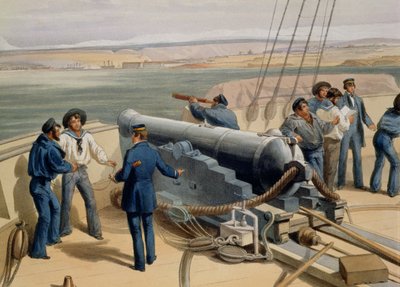 Sébastopol depuis la mer - William Crimea Simpson